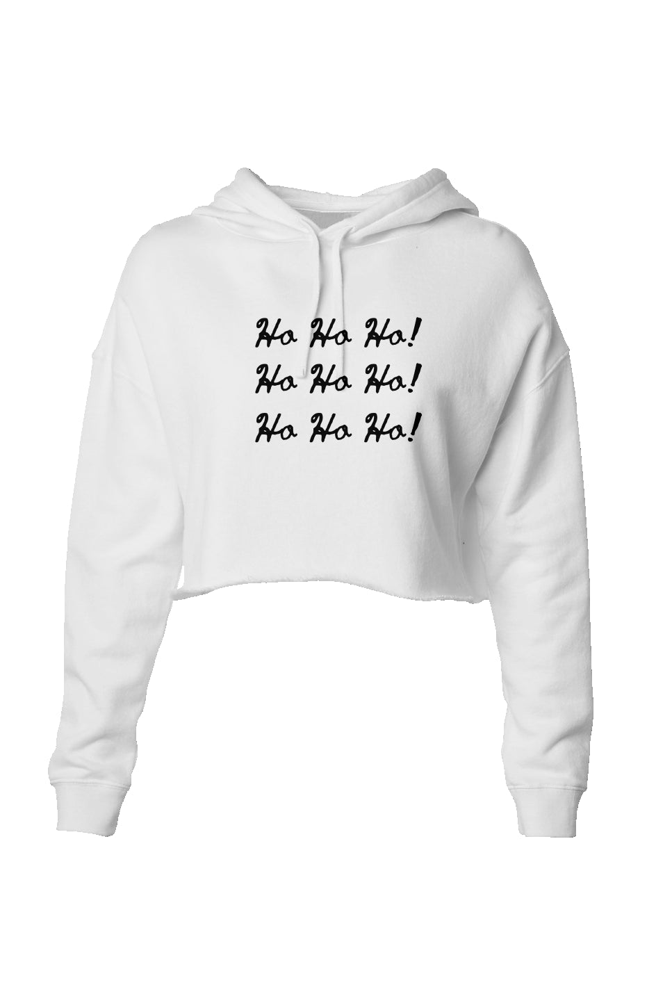 Holiday Crop Hoodie