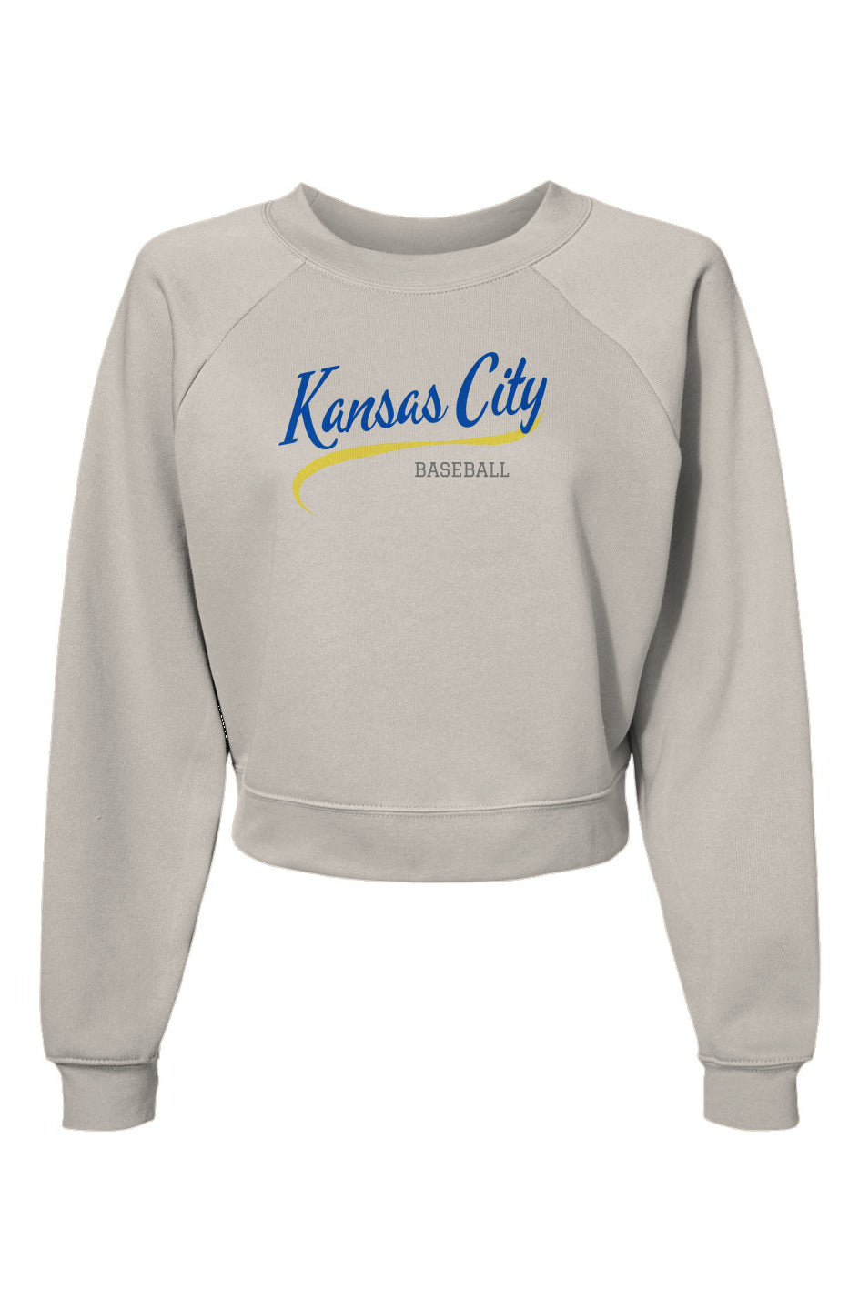 KC Women's Raglan Pullover Fleece Baseball