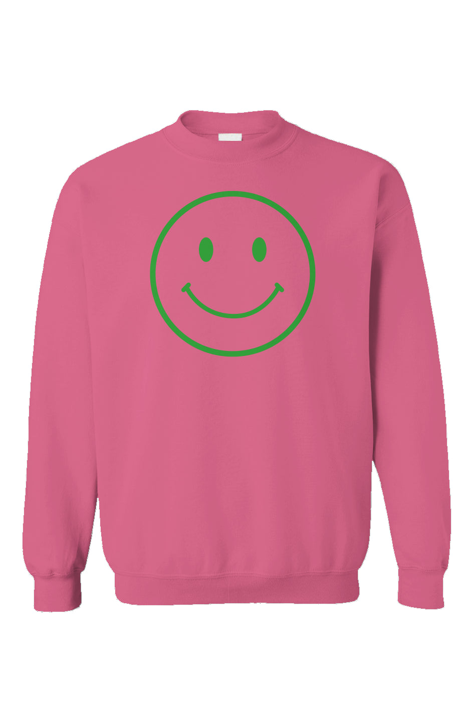 Happy Face Unisex Gildan Crewneck