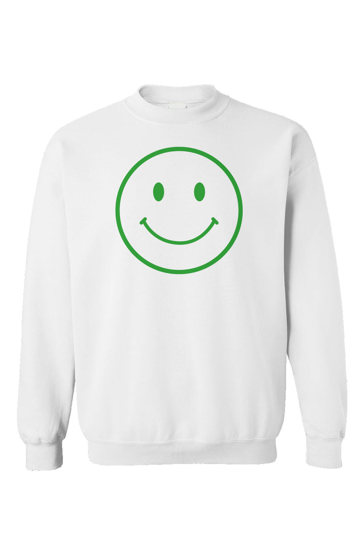 Happy Face Unisex Gildan Crewneck