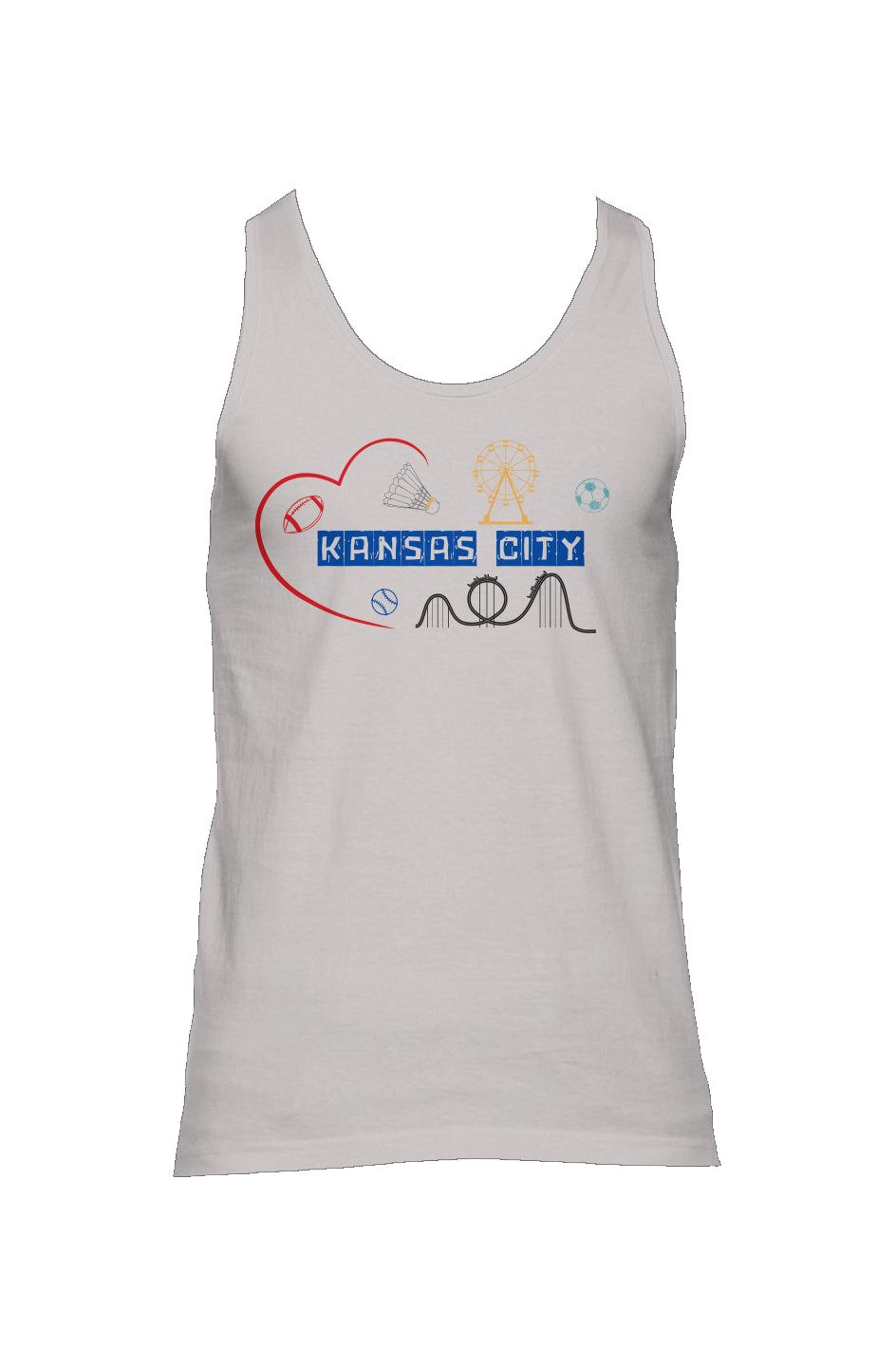 KC Monuments Unisex Jersey Tank