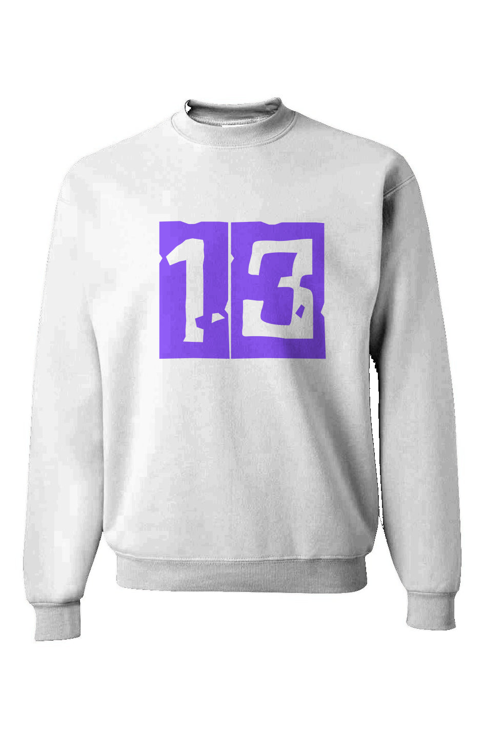 Lavender Lucky 13 NuBlend® Crewneck Sweatshirt